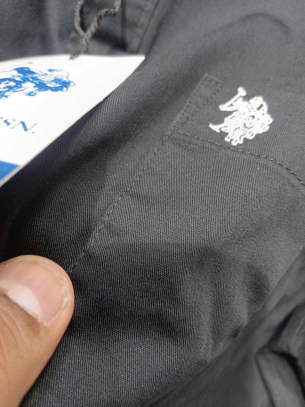 Black cotton shirt