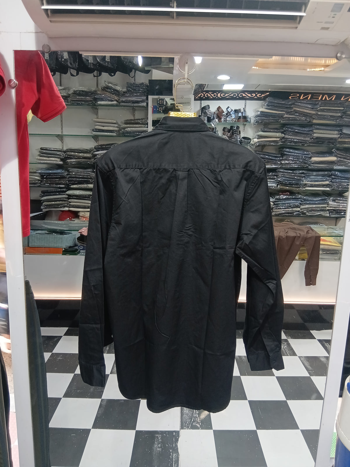 Black cotton shirt